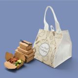 Eco Food Packaging borsa take away riutilizzo riuso ambiente panetteria pane