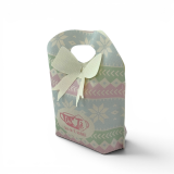 Eco Food Packaging busta fiocco confezione regalo biscotti cioccolatini the