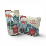 Eco Food Packaging confezione regalo trousse biscotti cioccolato Caffè Leoprardi