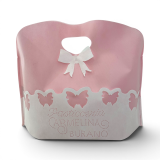Eco Food Packaging porta colomba busta fiocco con decoro