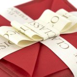 Nastro sac cadeau porta panettone stampato