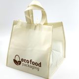 Borsa lusso porta panettone e colomba avorio