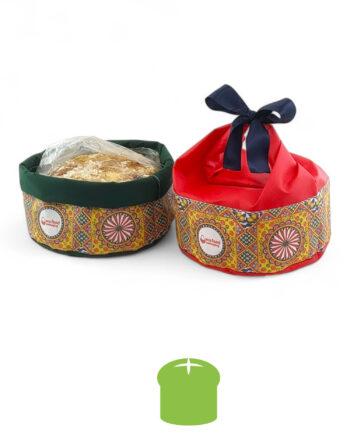 Confezione per panettone con nastro