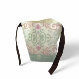 Eco Food Packaging sacco nastro confezione TNT pastello pastel fiocco aperta