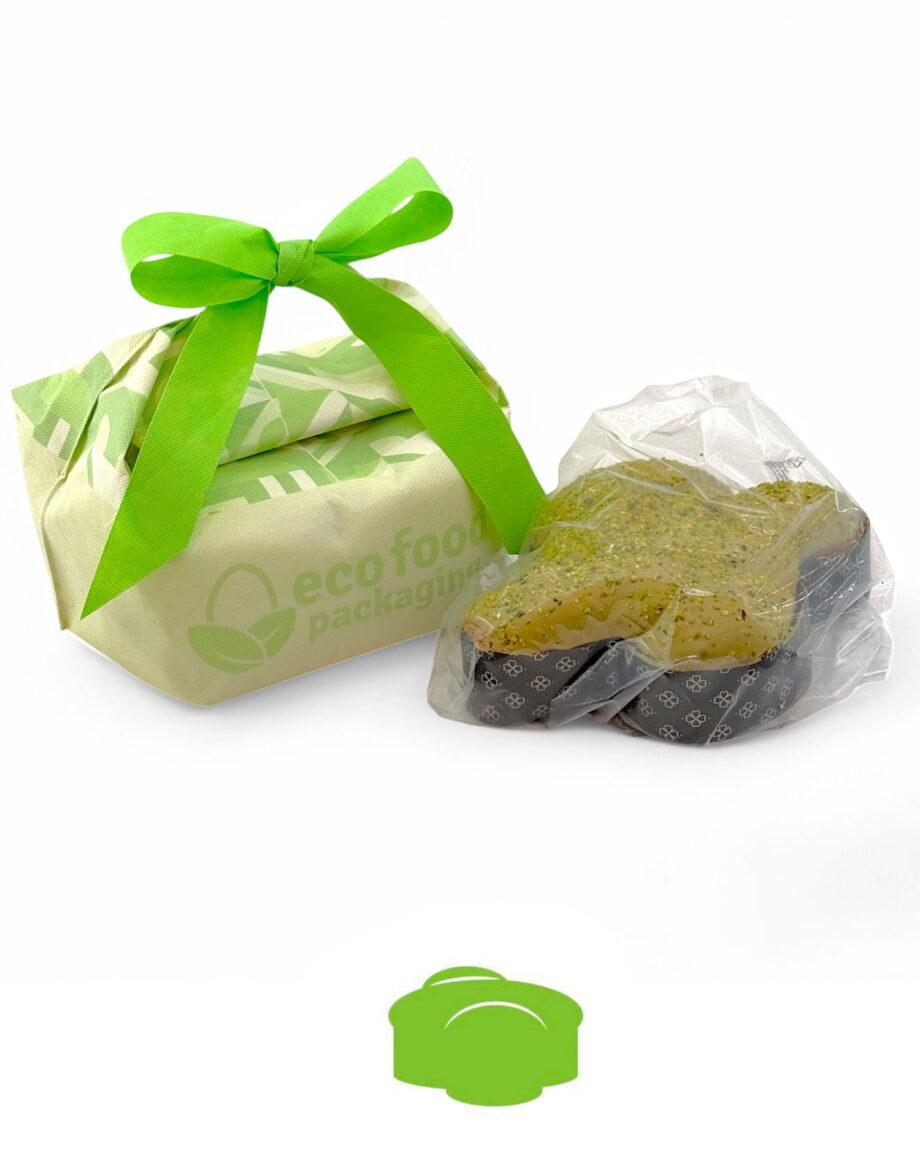 Confezione per colomba con nastro